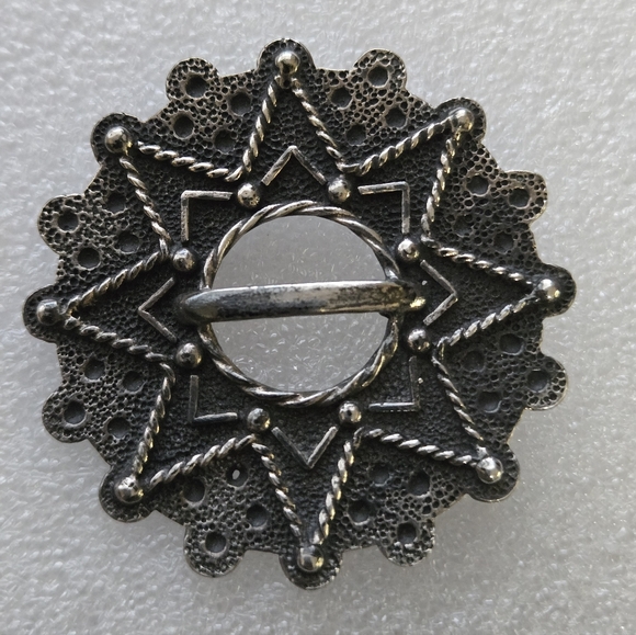 Vintage Jewelry - Vintage Nordic Sterling Silver Brooch Solje